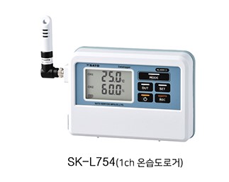 온습도계/ 온습도데이터로거/온도/습도 데이터로거/ SK-L754(온습도일체형센서1개포함)